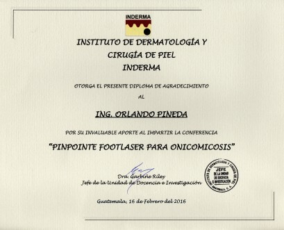 Documento de INDERMA: Participación académica